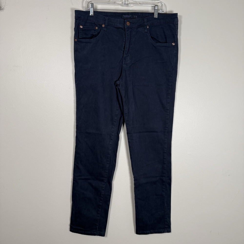 Southern Marsh Chino Pants Men's 34 X 30 Navy‎ Blue Stretch